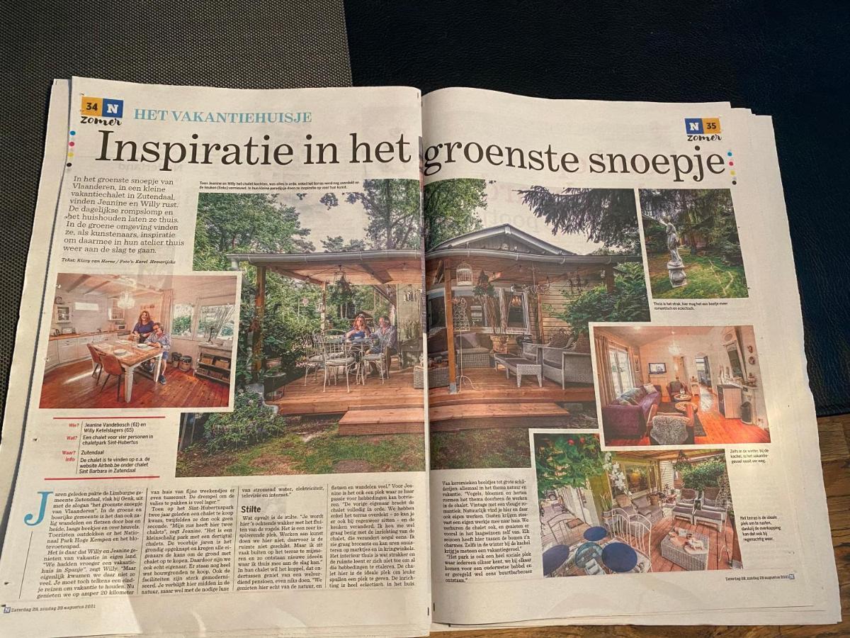 Chalet Sint Barbara Zutendaal Exteriér fotografie